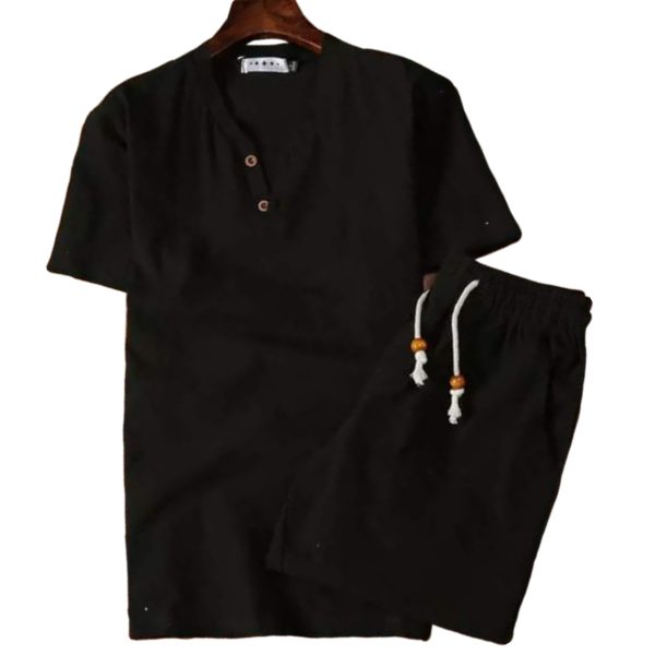 Trouser and T-shirt black