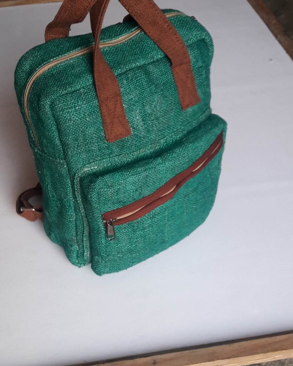 Ganjako front cross zip backpack