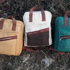 Ganjako front cross zip backpack